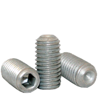 3/8&quot;-16X1&quot; SOCKET SET SCREWS CUP POINT COARSE ALLOY ZINC-BAKE CR+3