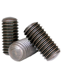 5/16&quot;-18X3/4&quot; SOCKET SET SCREWS OVAL POINT COARSE ALLOY THERMAL BLACK OXIDE