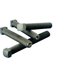 1/2&quot;-13X2&quot; SQUARE HEAD SET SCREWS CUP POINT COARSE CASE HARDENED PLAIN (BULK QTY: 400PCS )