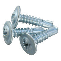 #8-18 X 1&quot; K-LATH HEAD PHIL,#2 POINT BSD PROFERRED SELF DRILLING SCREWS, ZINC CR+3 (BULK QTY: 8000PC