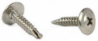 #8 X 1-1/2&quot; PHILLIPS K-LATH TEK SCREW Z/P