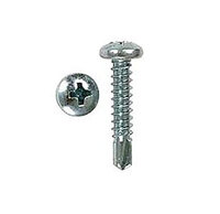 8 X 1/2&quot; PHILLIPS PAN TEK SCREW ZINC