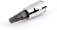 T30 TORX 1/4&quot; DRIVE TORX PRESSFIT BITSOCKET,