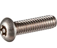 #14-10 X 2&quot; BUTTON HEAD TORX DRIVE PIN IN TAMPER PROOF TAPPING SCREW 18-8SS