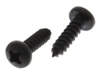 #10 X 1/2&quot; PHILLIPS PAN TAPPING SCREW BLACK