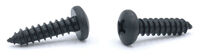 #6 X 1/2&quot; PHILLIPS PAN TAPPING SCREW BLACK TYPE AB (10,000/CTN)