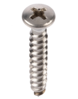 #10 X 3&quot; PHILLIPS PAN TAPPING SCREW 18-8 SS