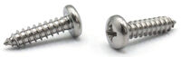 #4 X 3/16 PHILLIPS PAN TAPPING SCREW ZINC (10K/CTN)