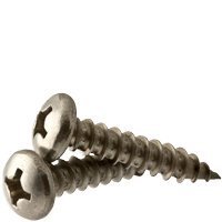 #8 X 1/2&quot; PHILLIPS PAN TAPPING SCREW TYPE AB Z/P