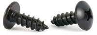 #8 X 5/8&quot; PHILLIPS TRUSS HEAD TAPPING SCREW TYPE A BLACK OXIDE (9,000/CTN)
