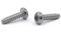 #10 X 1/2&quot; PAN HEAD SIX LOBE SHEET METAL SCREW TYPE B ZINC