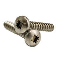 #10 X 1-1/4 SQUARE PAN TAPPING SCREW TYPE A 18-8SS