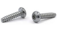 #10 X 1/2&quot;, 6-LOBE PAN HEAD TYPE B, TAPPING SCREW BLK ZINC