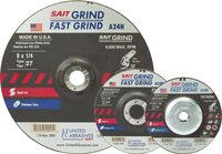 4-1/2&quot; X 1/4&quot; X 7/8&quot; DEPRESSED CENTER GRINDING WHEEL A24N METAL TYPE 27