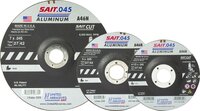 4-1/2&quot; A46N 0.045 THK 5/8&quot; ARBOR MAX RPM 13300 ALUMINUM CUTTING WHEEL TYPE 27