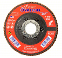 4-1/2&quot; X 7/8&quot; 60 GRIT SAITLAM ZIRCONIUM F FLAP DISC