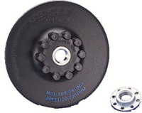 4-1/2 INCH SMOOTH FACE SAITLOK PAD..FOR RESIN FIbER DISC