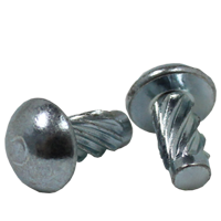 #4 X 3/16&quot; ROUND HEAD U-DRIVE SCREW ZINC