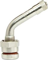 CLAMP-IN VALVE STEM WITH 60 DEGREE BEND FOR ALUMINUM COMMERCIAL WHEEL. WITH A 9.7MM VALVE HOLE THAT