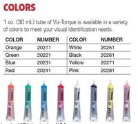 YELLOW VIBRA-TITE VIZ-TORQUE 202 1 OZ TORQUE SEAL