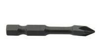WESTWARD POWER BIT: #3 FASTENING TOOL TIP SIZE, 2 IN OVERALL BIT LG, 1/4 IN HEX SHANK SIZE, S2 STEEL