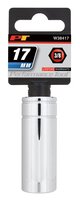 3/8&quot; DR. 17MM 6PT DEEP SOCKET