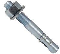 1/4 X 2-1/4 WEDGE ANCHOR ZINC, 1-1/2&quot; THREAD