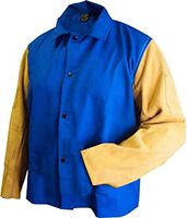 BLUE COTTON electrical supplies and machining JACKET 2XL