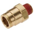5/8&quot; T X 3/8 NPT MALE ADAPTER BRASS