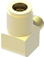 1/2&quot; T X 1/4&quot; MALE NPT 90 DEG SWIVEL ELBOW BRASS