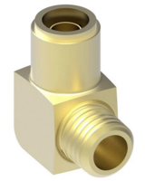 1/2&quot; T X 1/2&quot; MALE NPT 90 DEG ELBOW BRASS