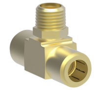 BRANCH TEE, SWIVELSIZE: 3/8&quot; NPT MALE X 3/8&quot; TUBE OD