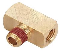 1/2&quot; FNPT X 1/2&quot; MNPT MALE BRANCH TEE BRASS