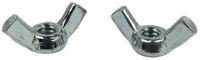 1/4-28 COLD FORGED WING NUT ZINC (2000/CTN)