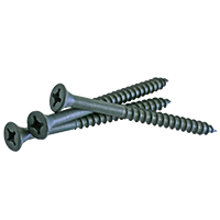#9 X 2&quot; PHILLIPS SQUARE DRIVE WIIJ SCREW GREEN (25# BOX)