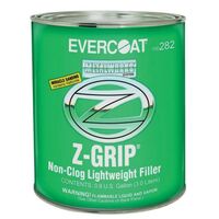 EVERCOAT Z-GRIP 100282
PERFORMANCE LIGHTWEIGHT BODY
FILLER, 3 L CAN, GREEN-YELLOW,
LIQUID 1 GAL