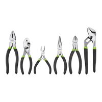 SET OF PLIERS, 6 PIECE